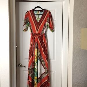 NWT NY&C maxi dress with slit on side